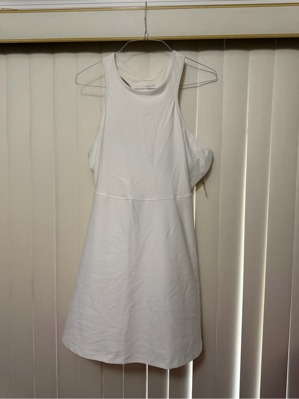 Women’s White Racerback Dress Skort